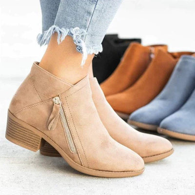 Elvora London™ – Aurelia Chic Ankle Boots