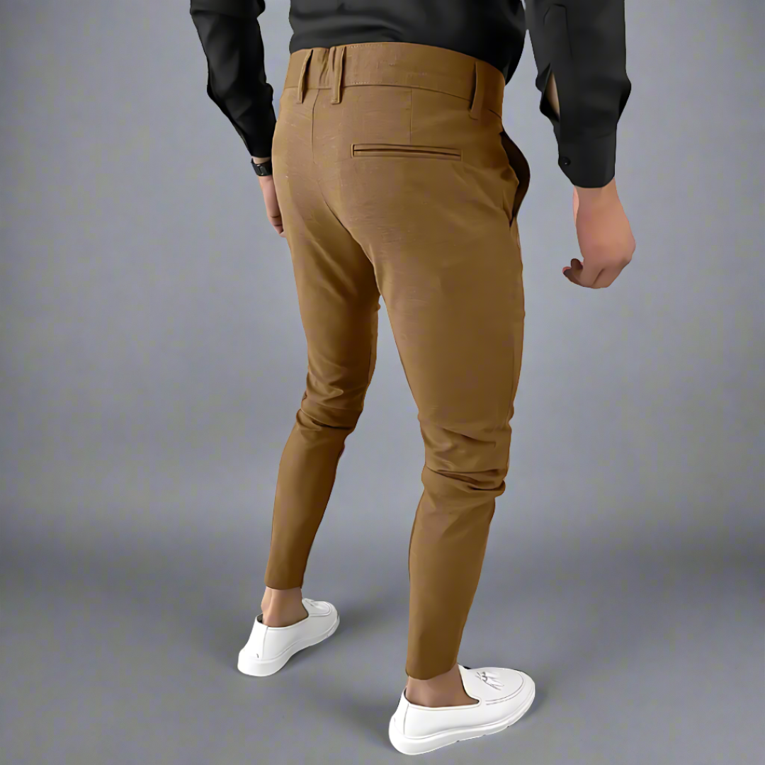 Elvora London™ – Vintage Wrinkle-Free Trousers