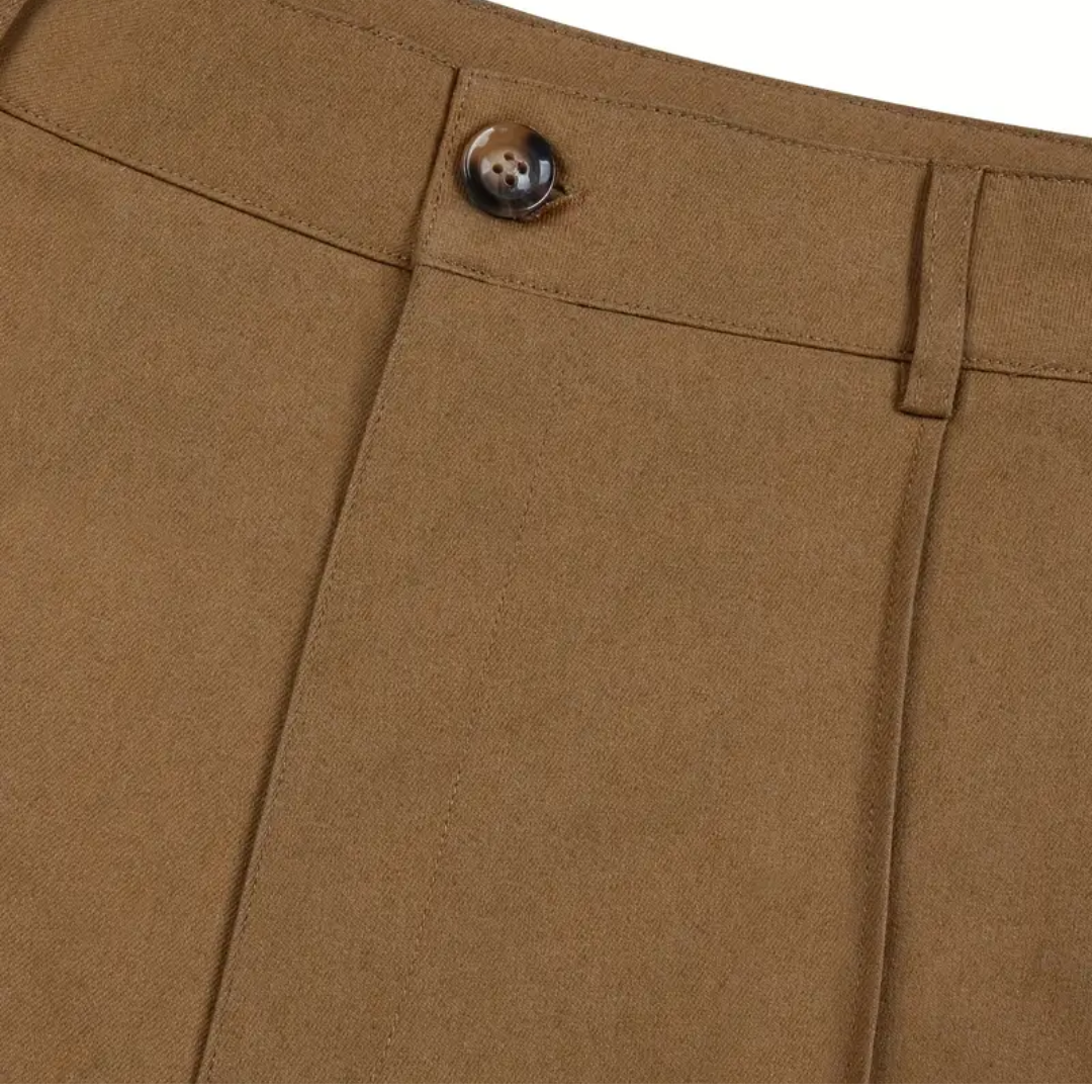 Elvora London™ – Vintage Wrinkle-Free Trousers