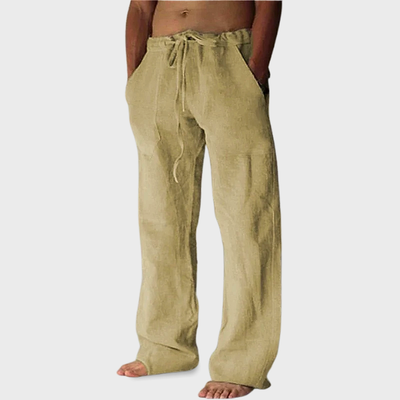 Elvora London™ – James Linen Summer Trousers