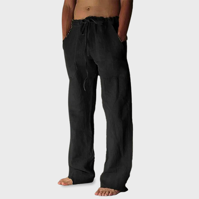 Elvora London™ – James Linen Summer Trousers