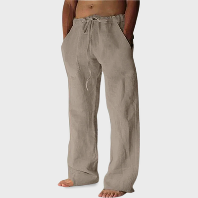 Elvora London™ – James Linen Summer Trousers