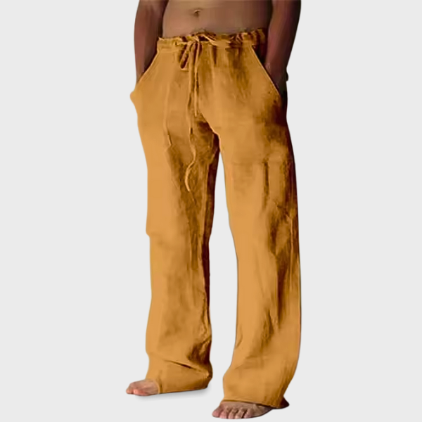 Elvora London™ – James Linen Summer Trousers