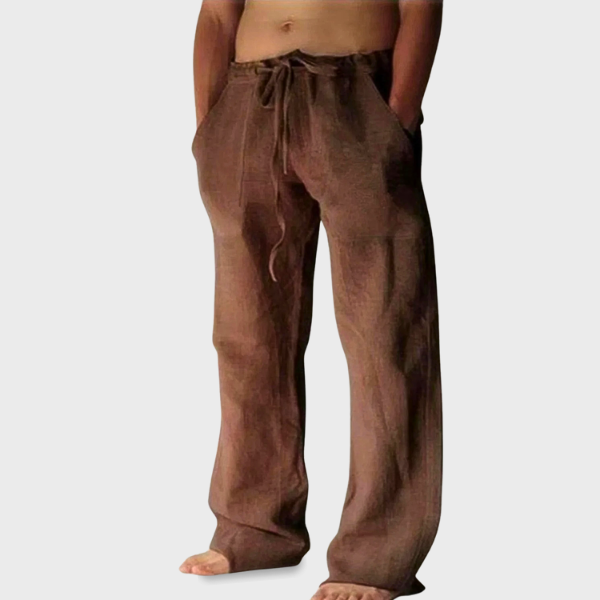 Elvora London™ – James Linen Summer Trousers