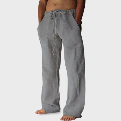 Elvora London™ – James Linen Summer Trousers