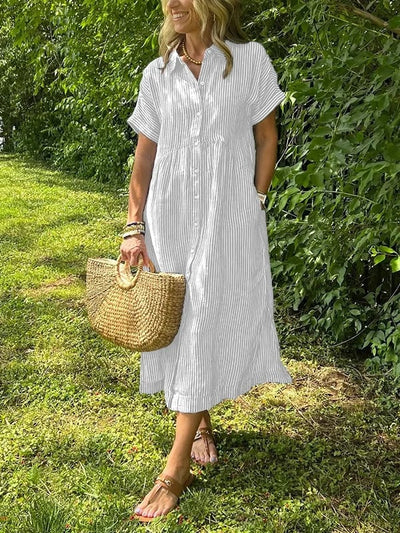 Elvora London™ – Livia Summer Maxi Dress