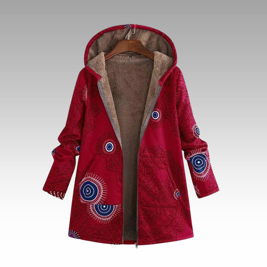 Elvora London™ | Lined hoodie jacket