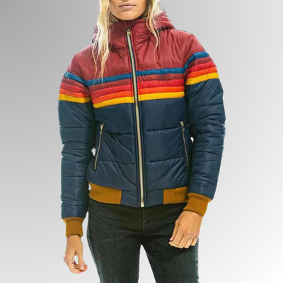 Elvora London™ | Retro Padded Jacket