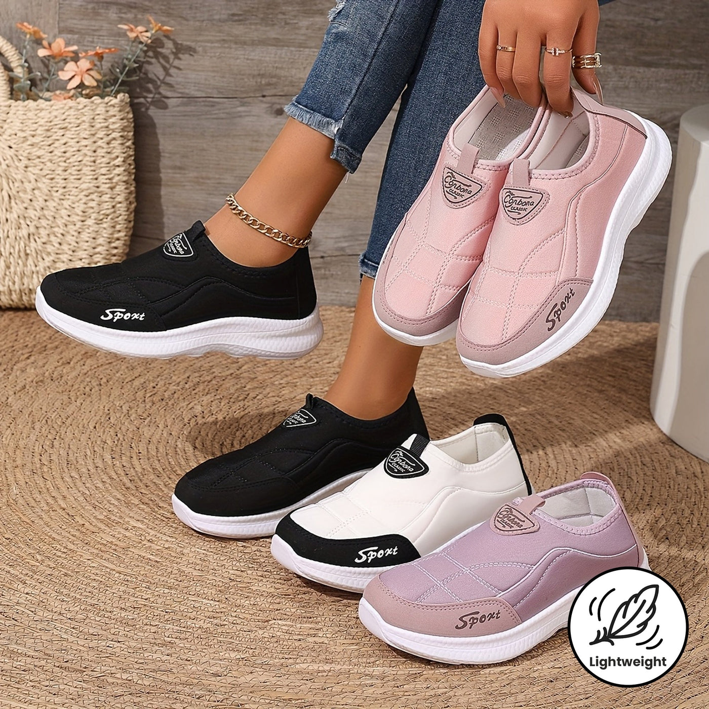 Elvora London™ | Lightweight, breathable, and soft sneakers for women