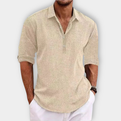 Elvora London™ – Mateo Linen Shirt