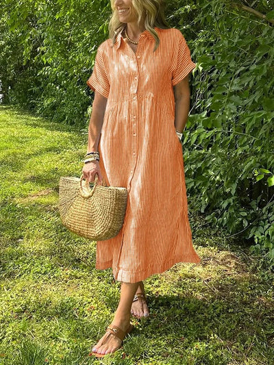 Elvora London™ – Livia Summer Maxi Dress