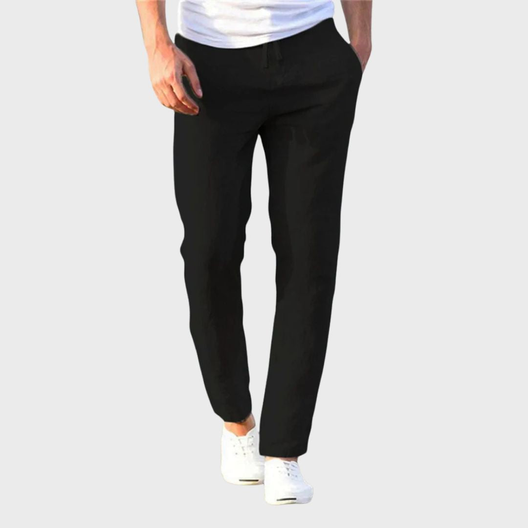 Elvora London™ – Graham Linen Trousers