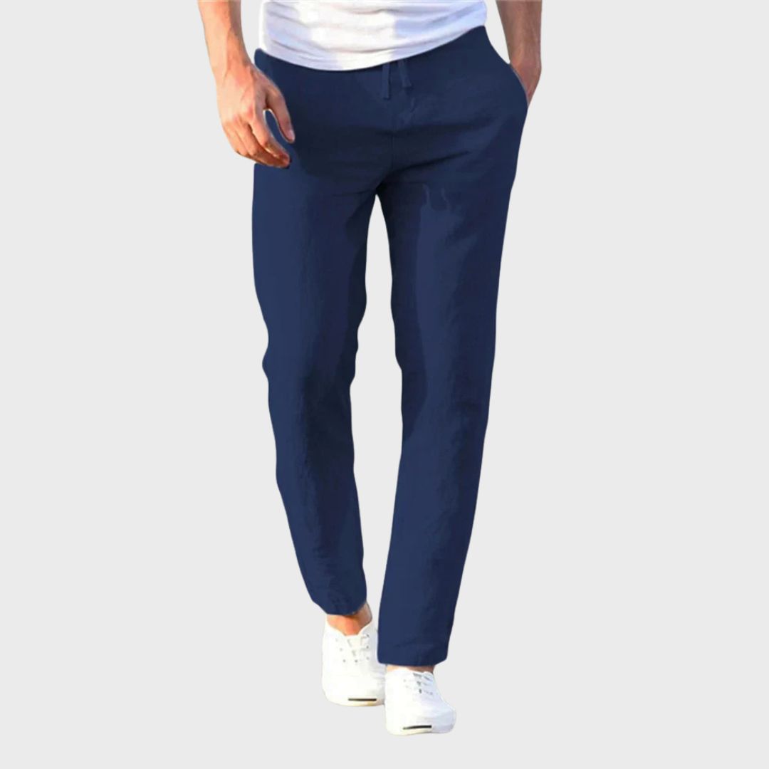 Elvora London™ – Graham Linen Trousers