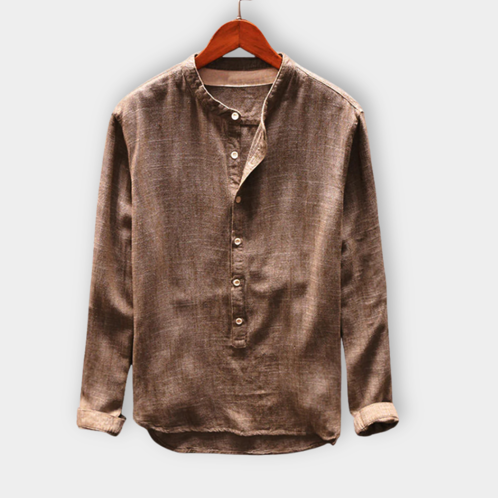Elvora London™ – Asher Linen Shirt