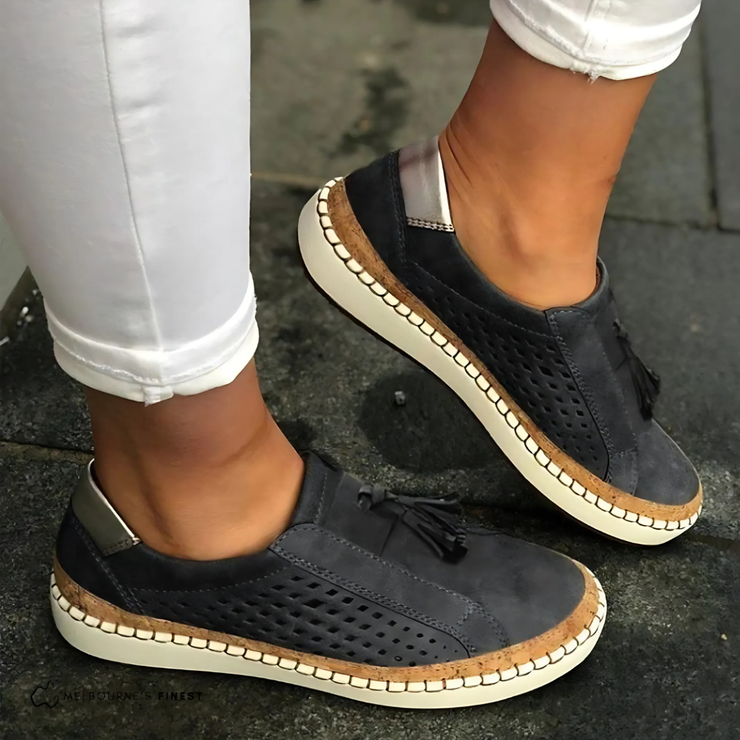Elvora London™ – Liora Orthopaedic Summer Slip-Ons
