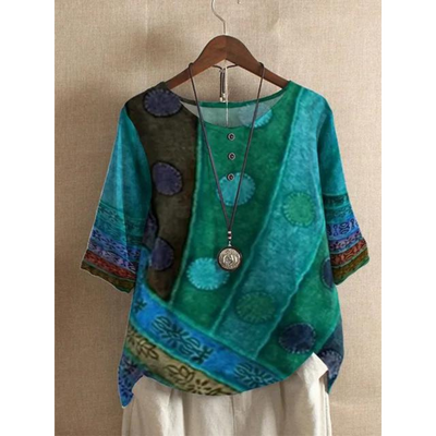 Elvora London™ – Aria Patchwork Top