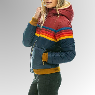Elvora London™ | Retro Padded Jacket