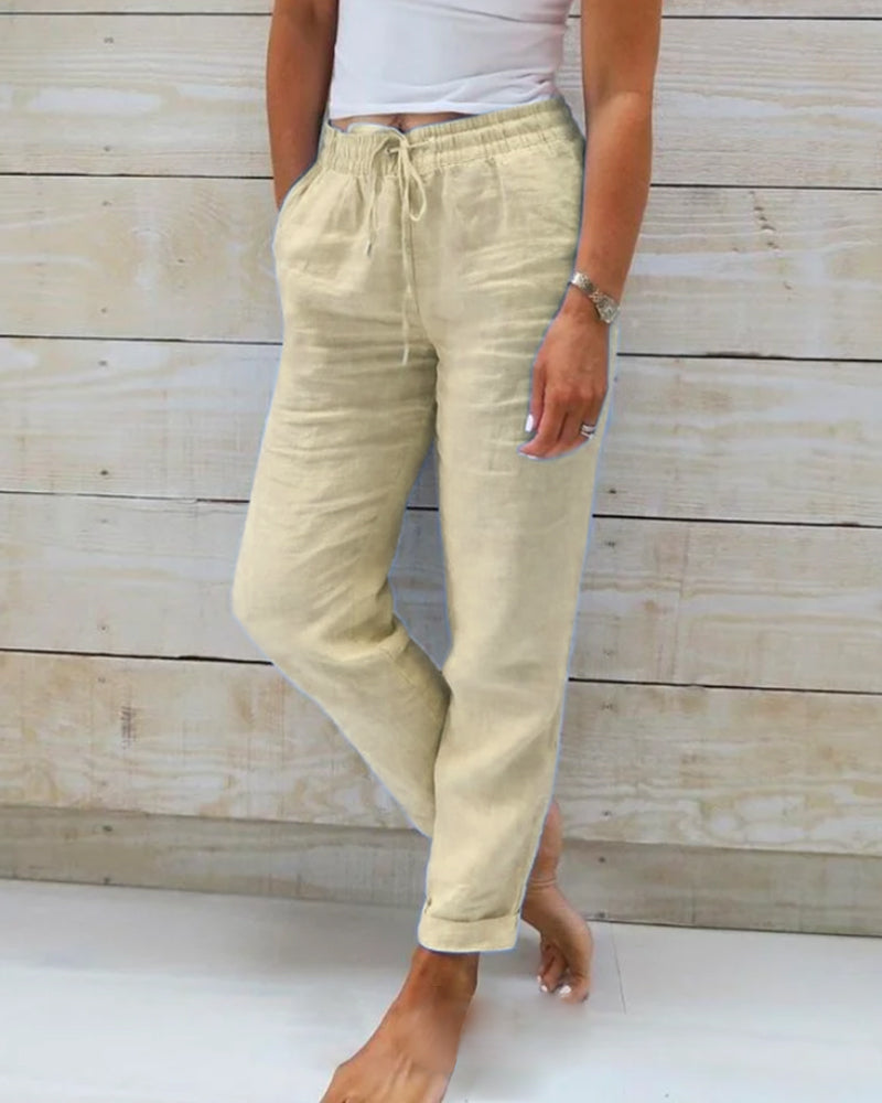 Elvora London™ - Relaxed Drawstring Trousers