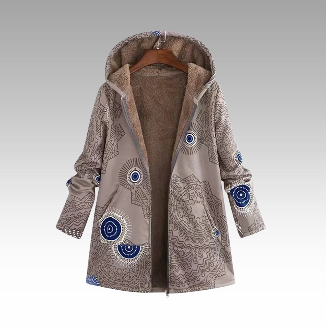 Elvora London™ | Lined hoodie jacket