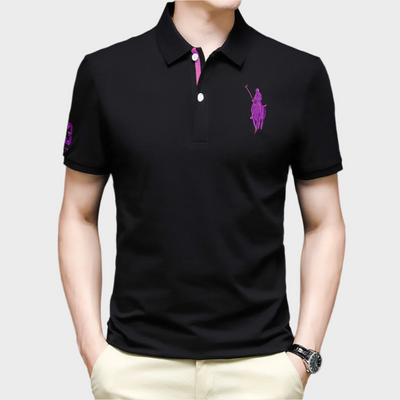 Elvora London™ – Enzo Embroidered Polo