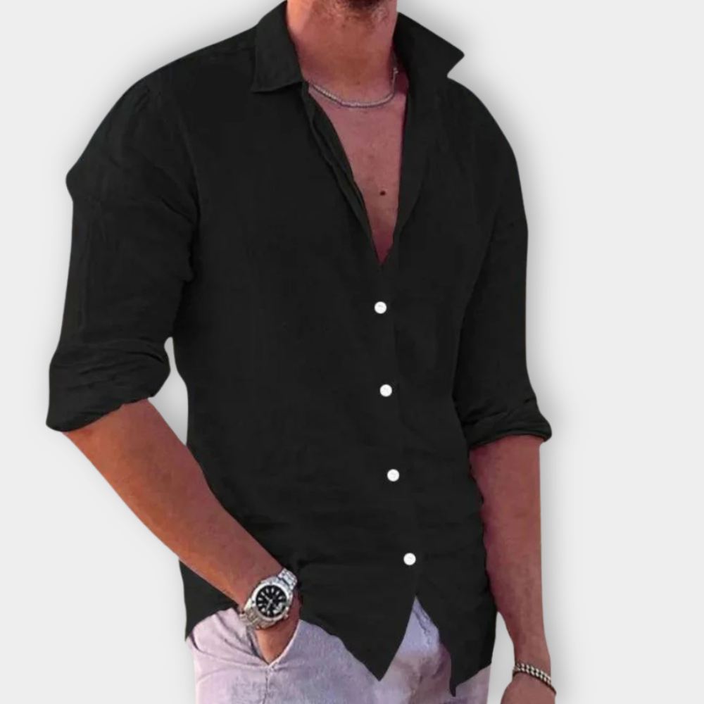 Elvora London™ – Soren Linen Shirt