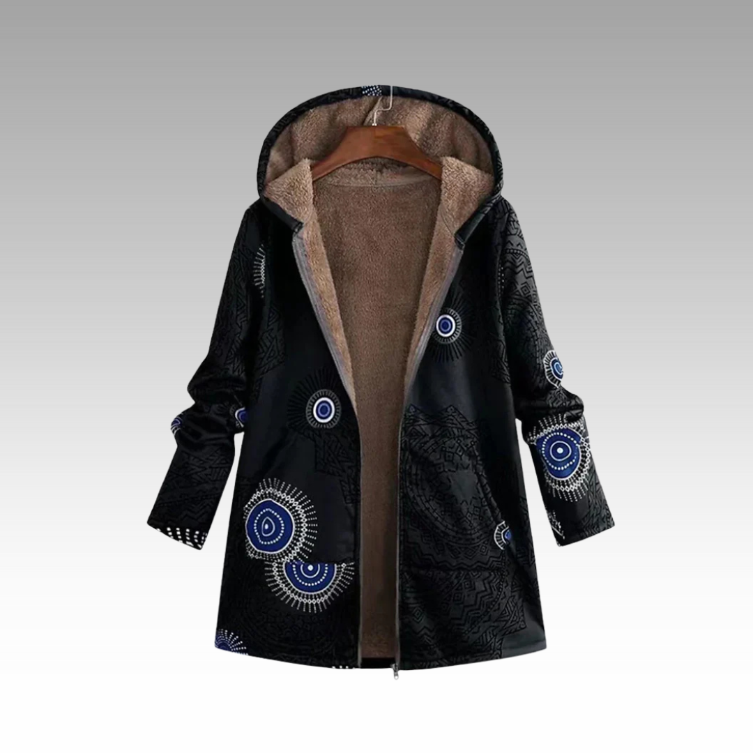 Elvora London™ | Lined hoodie jacket