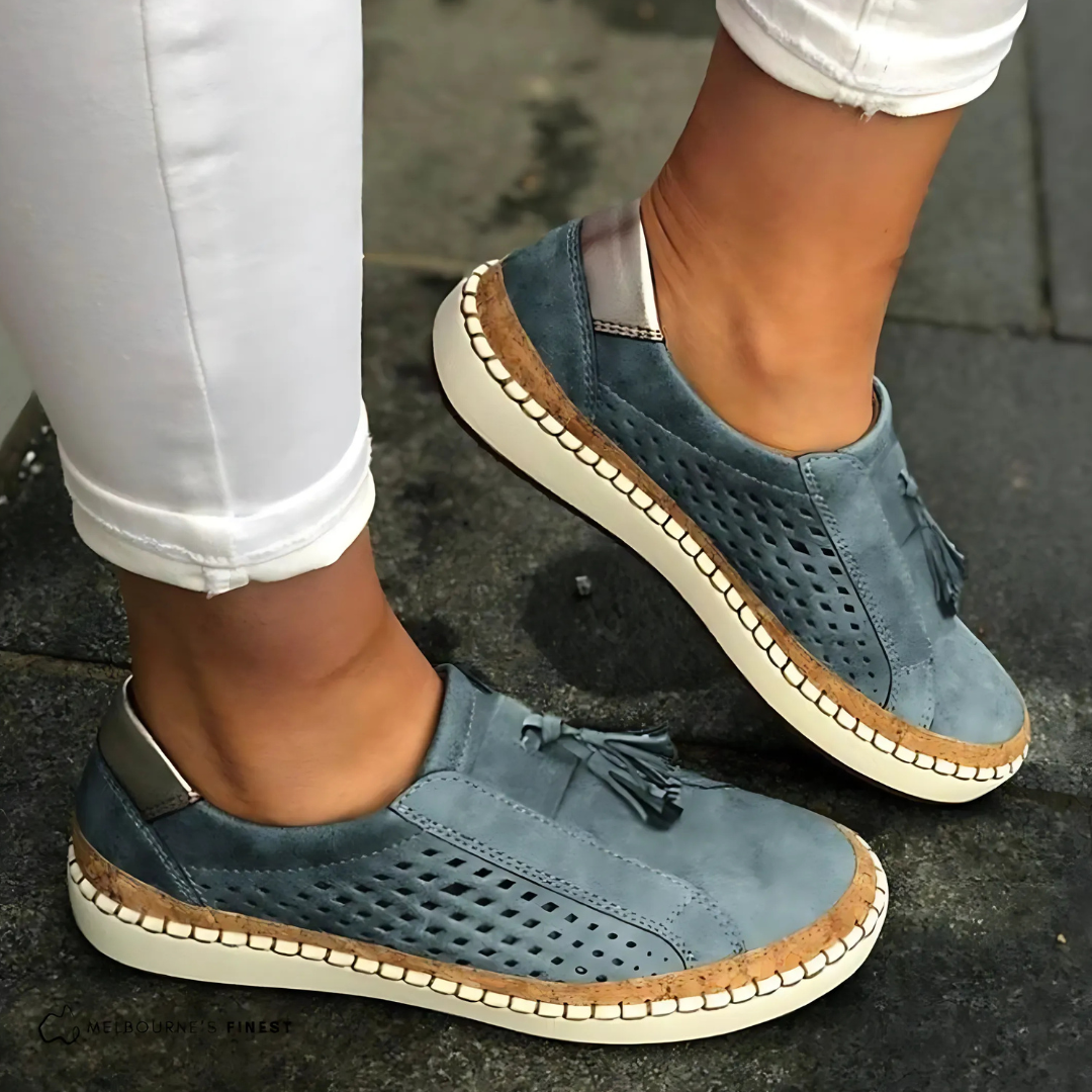 Elvora London™ – Liora Orthopaedic Summer Slip-Ons