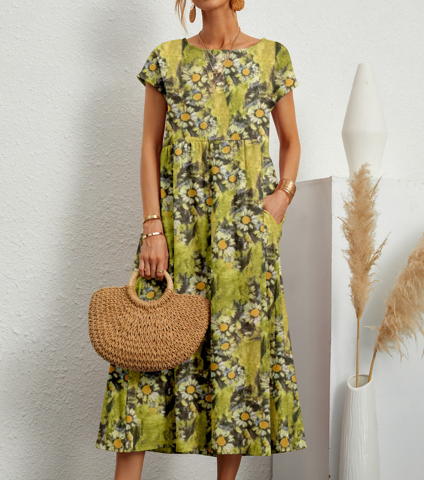 Elvora London™ – Marielle Floral Midi Dress