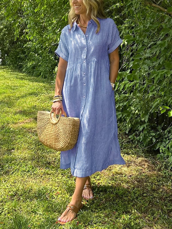 Elvora London™ – Livia Summer Maxi Dress