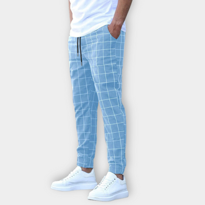 Elvora London™ – Conrad Checked Jogger Pants