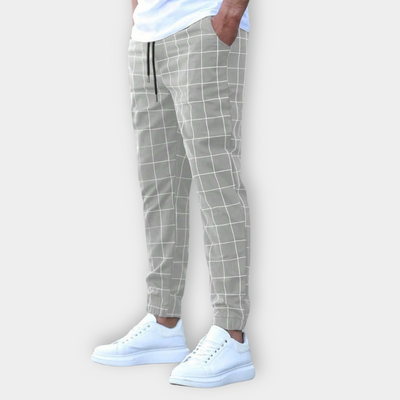 Elvora London™ – Conrad Checked Jogger Pants