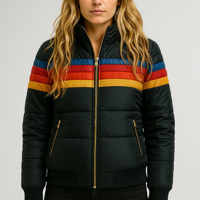 Elvora London™ | Retro Padded Jacket