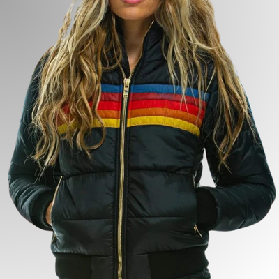 Elvora London™ | Retro Padded Jacket