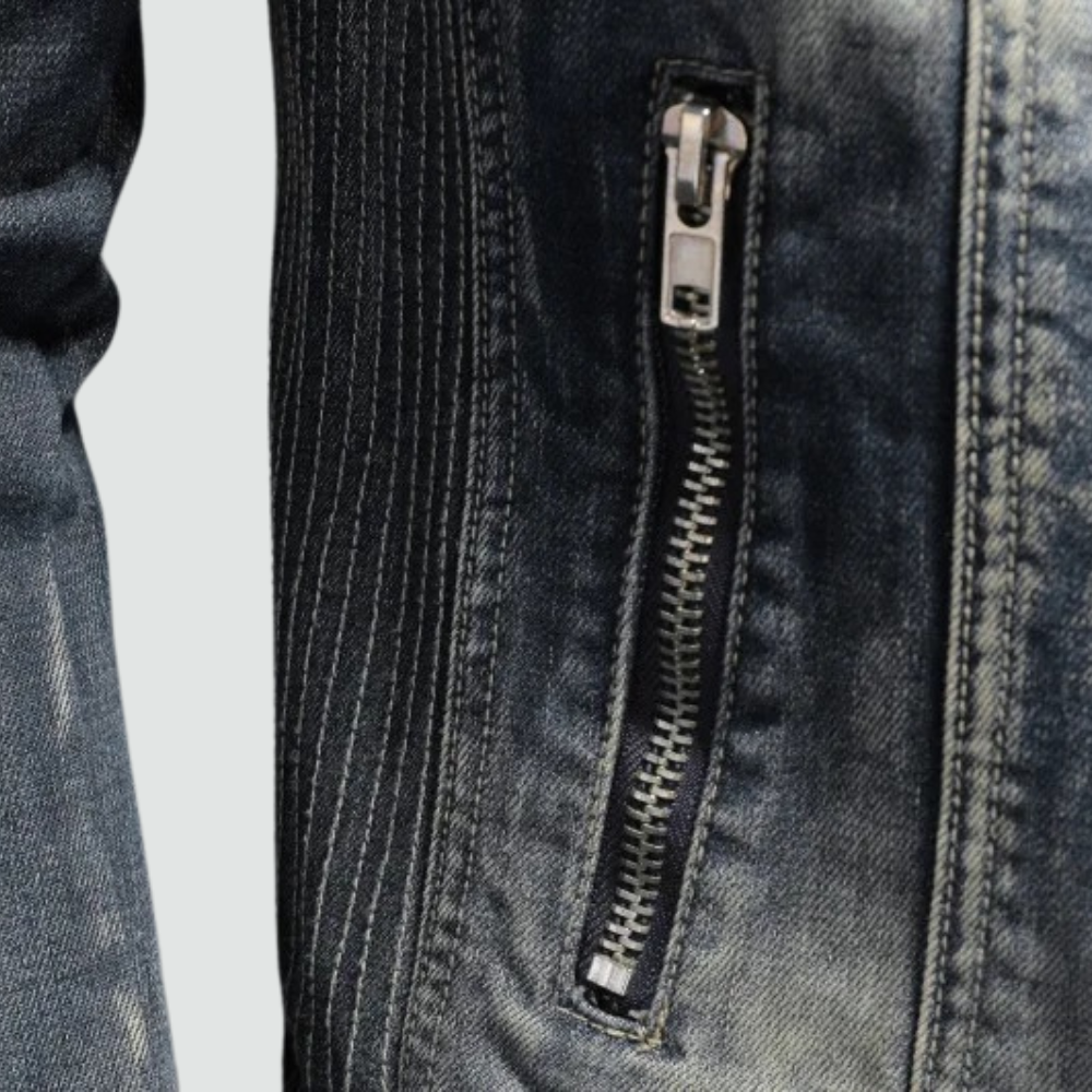 Elvora London™ – Alessandro Denim Jacket