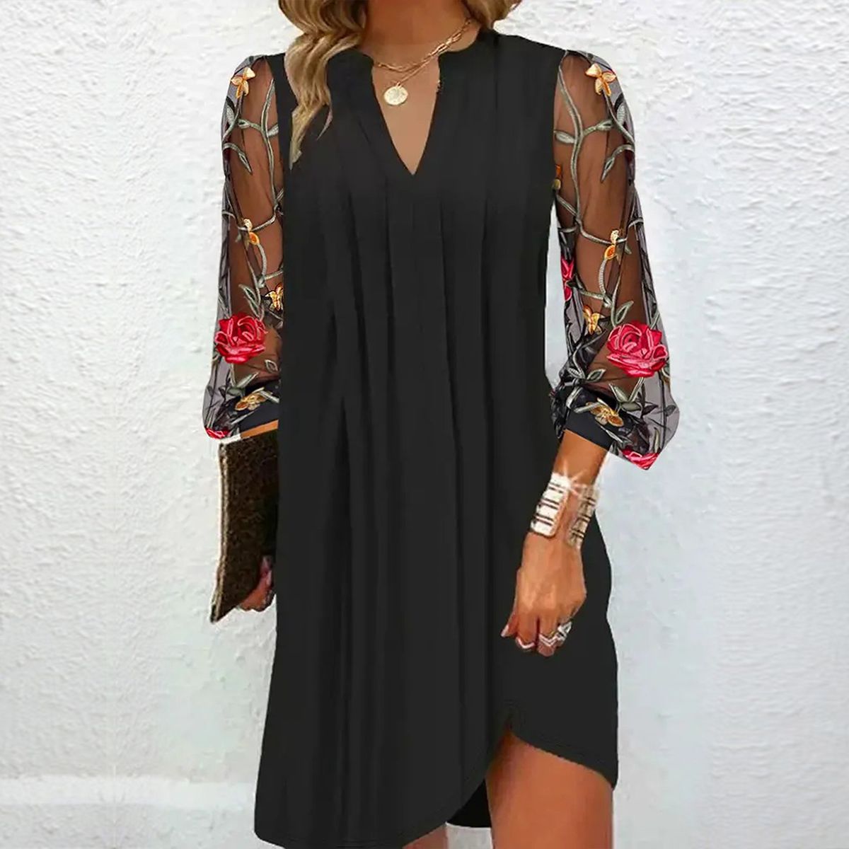 Elvora London™ – Seraphina Floral Mini Dress