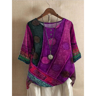 Elvora London™ – Aria Patchwork Top
