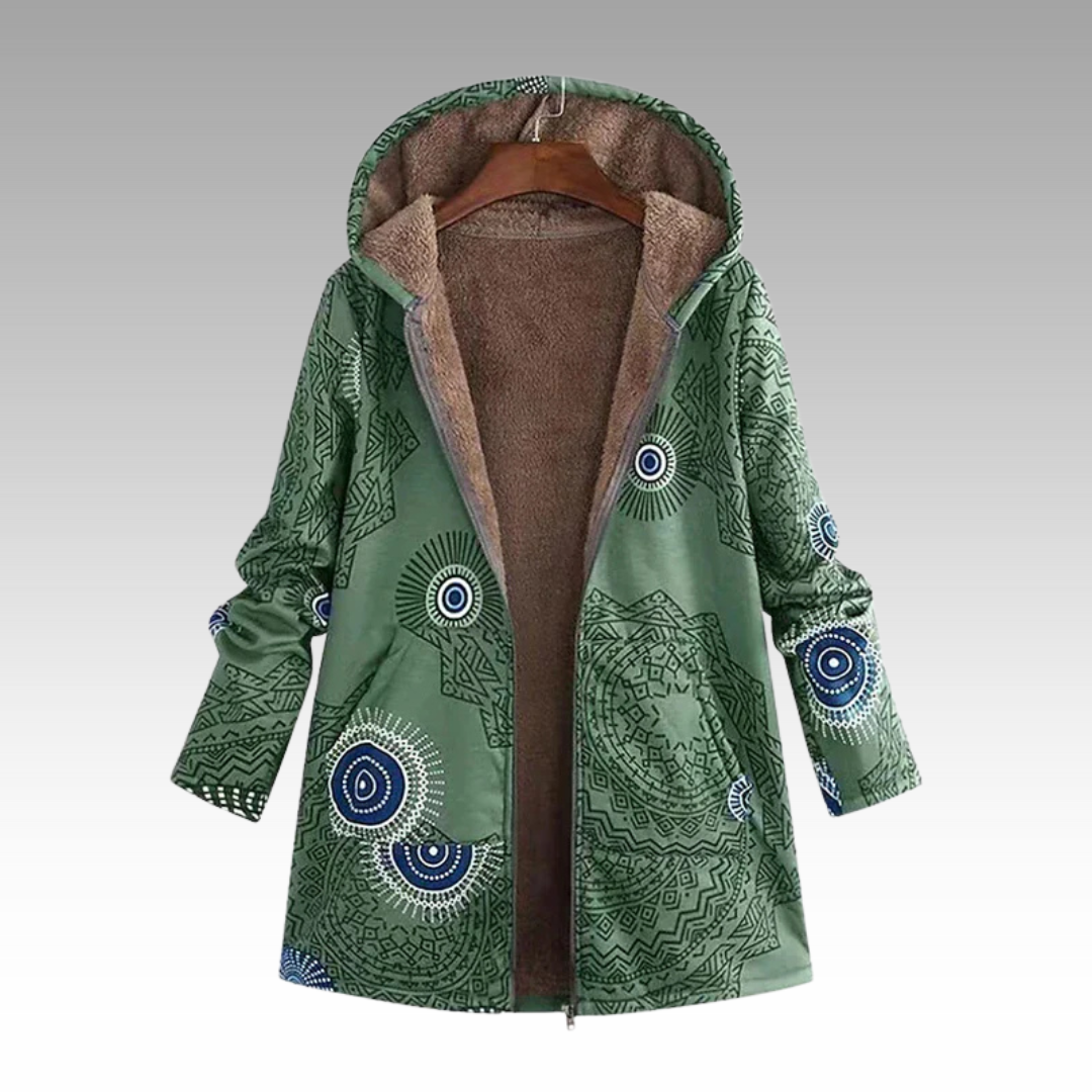 Elvora London™ | Lined hoodie jacket