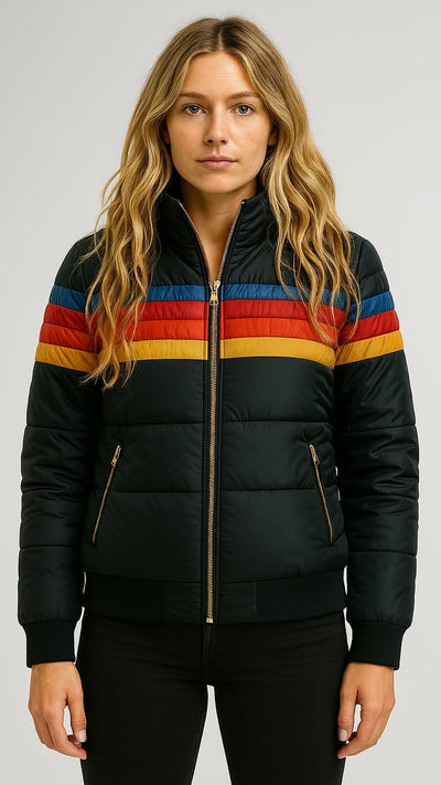 Elvora London™ | Retro Padded Jacket