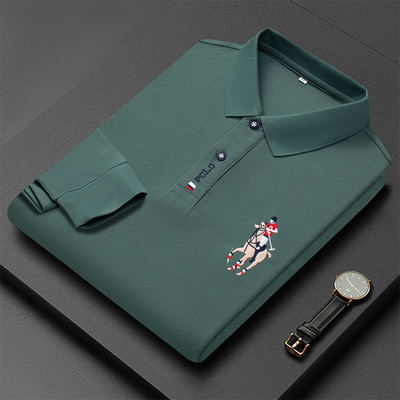 Elvora London™ – Dario Long-Sleeve Polo
