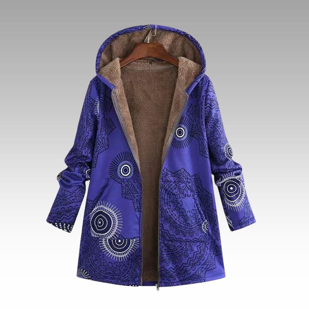 Elvora London™ | Lined hoodie jacket