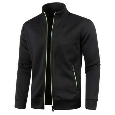 Elvora London™ | Classic Knitted Jacket with Zipper
