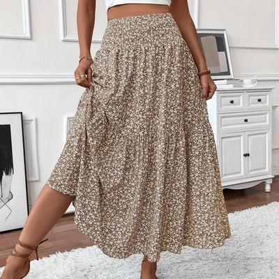 Elvora London™ – Marnie Tiered Floral Maxi Skirt