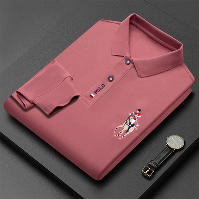 Elvora London™ – Dario Long-Sleeve Polo