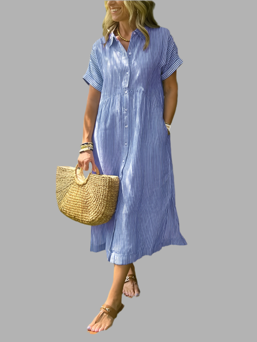 Elvora London™ – Livia Summer Maxi Dress