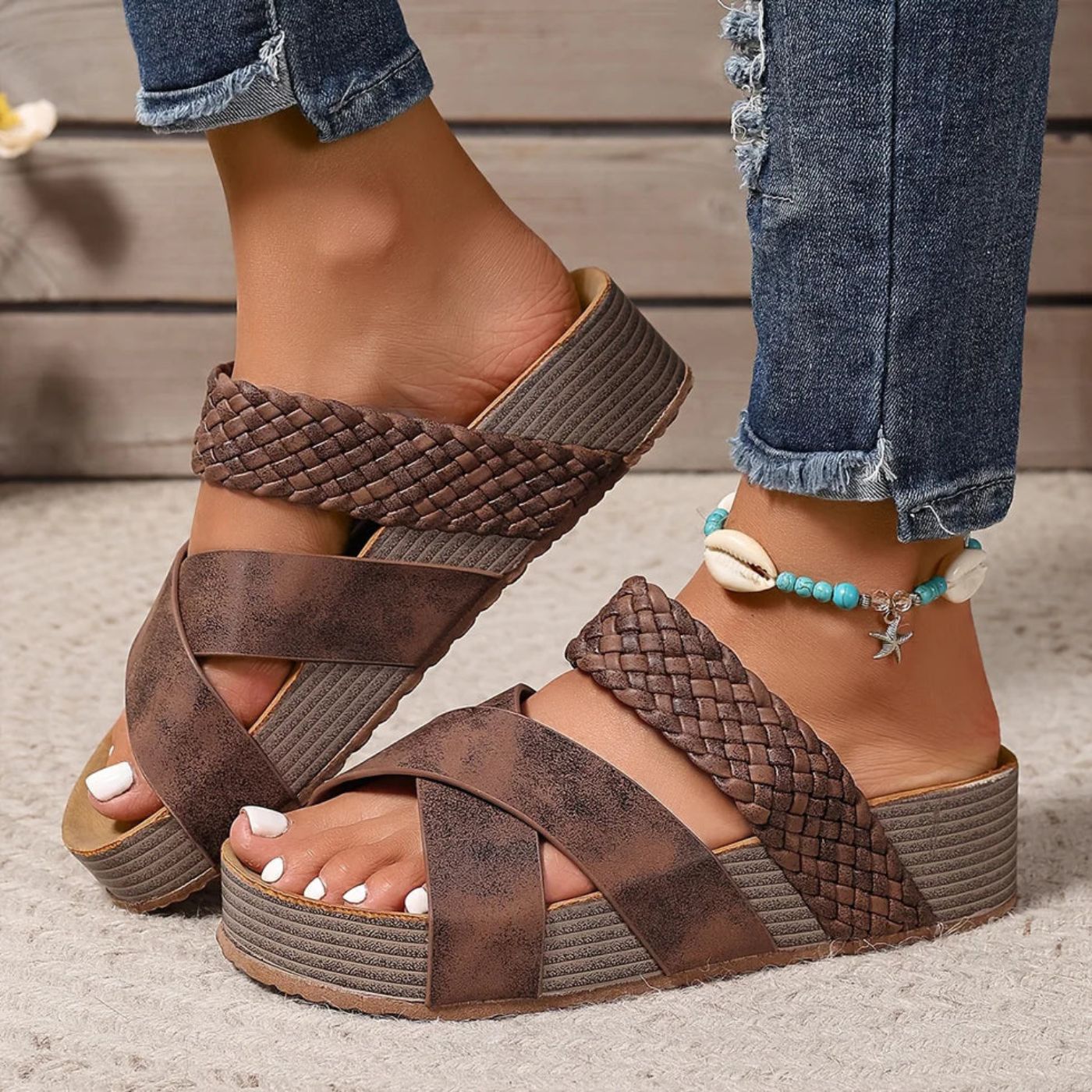 Elvora London™ – Amara Orthopaedic Sandals