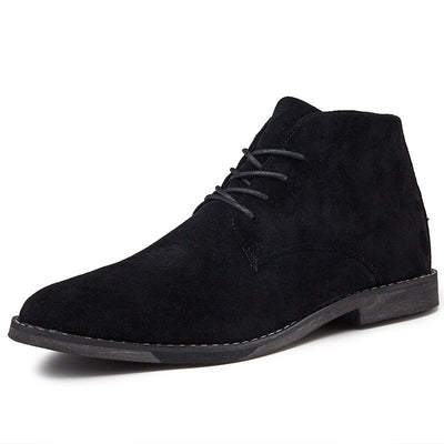 Elvora London™ – Astor Frosted Leather High-Tops