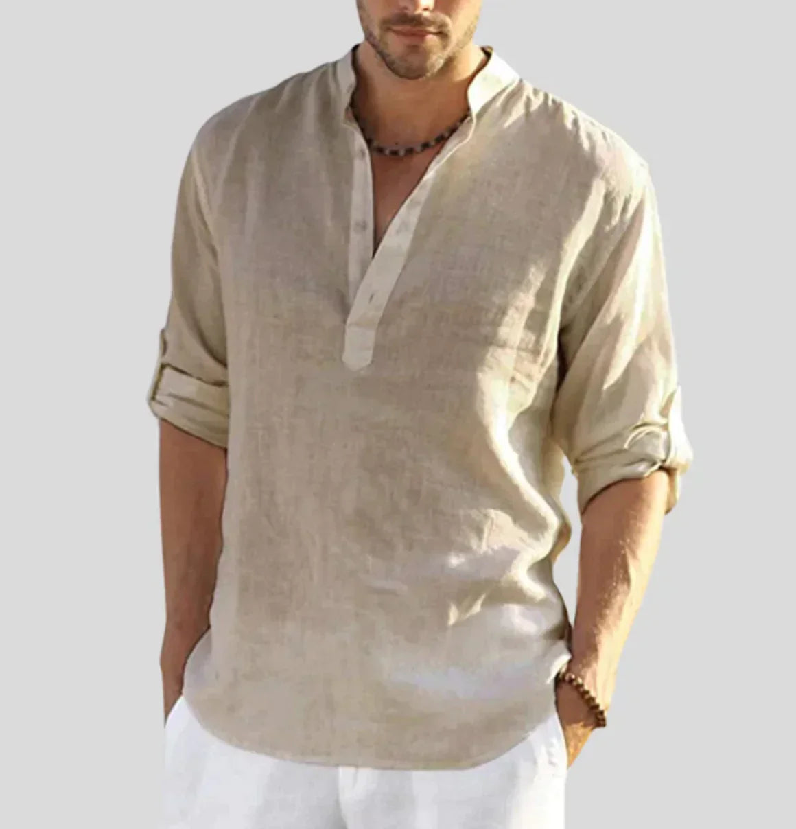Elvora London™ – Arlo Linen Shirt