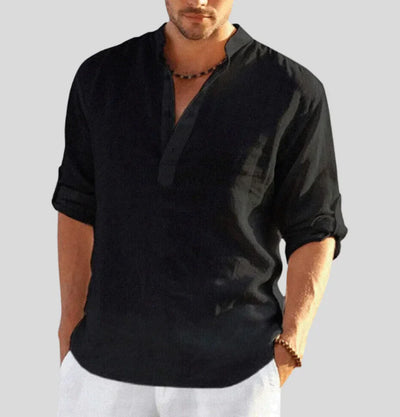 Elvora London™ – Arlo Linen Shirt