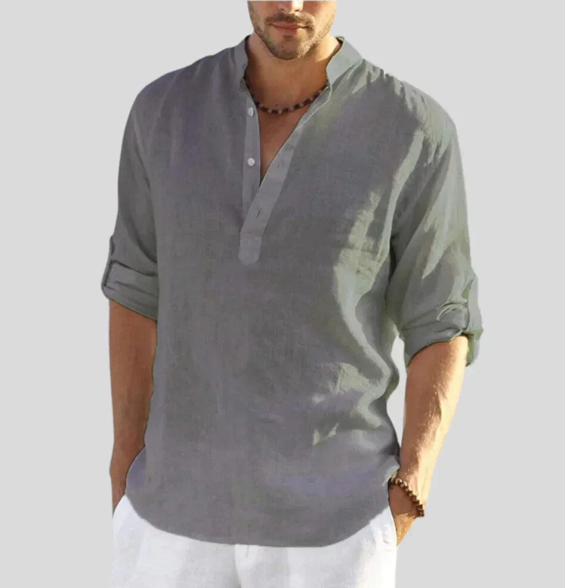 Elvora London™ – Arlo Linen Shirt