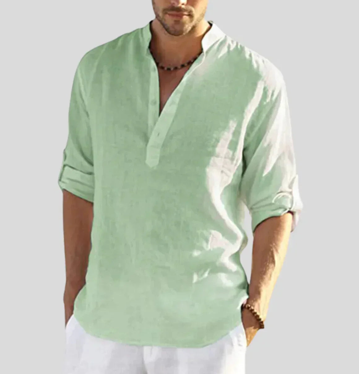 Elvora London™ – Arlo Linen Shirt